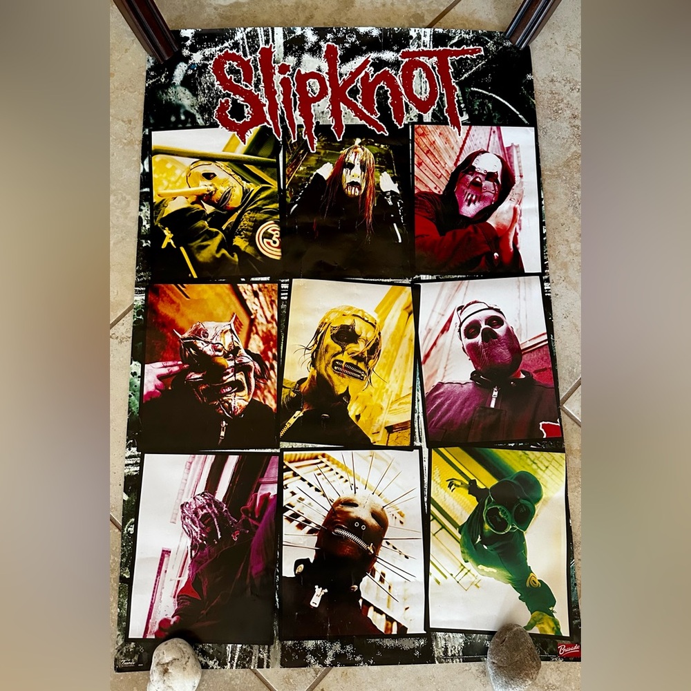 2011 Slipknot Heavy Metal Band Poster. Pre-owned in Good condition. See photos